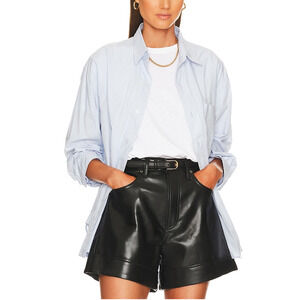 Citizens Of Humanity 'Kayla' Blue Cotton Shirt Size L